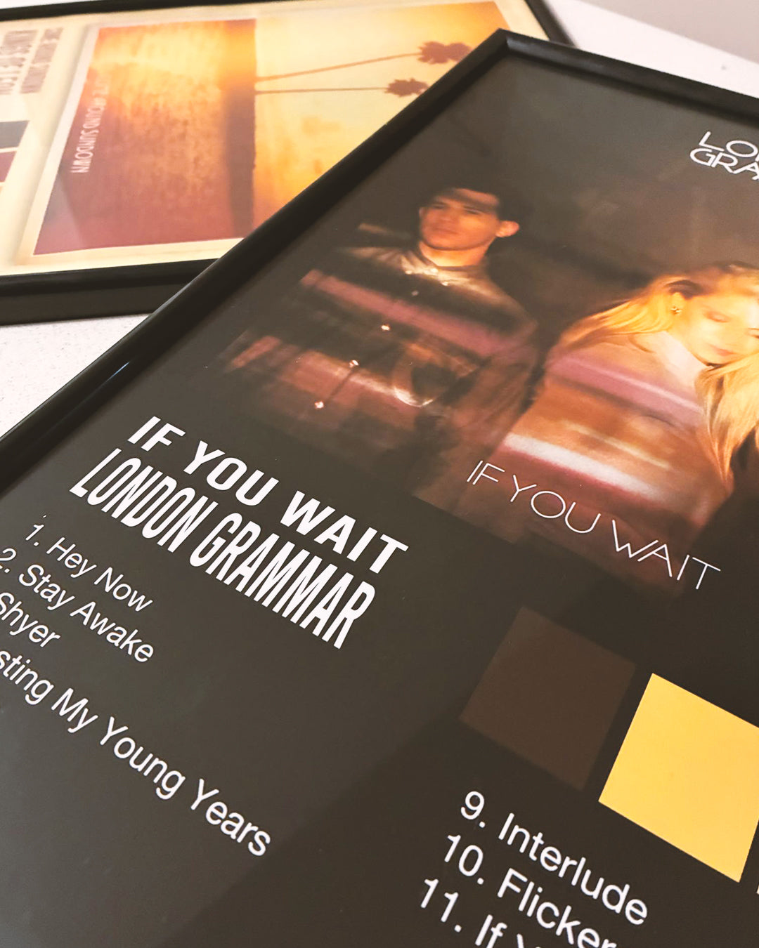 London Grammar custom colour palette artwork